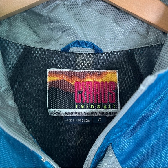 Cirrus Rain Suit Sun Mountain Sports Vintage Windbreaker Oversized Small 90s - Picture 2 of 9